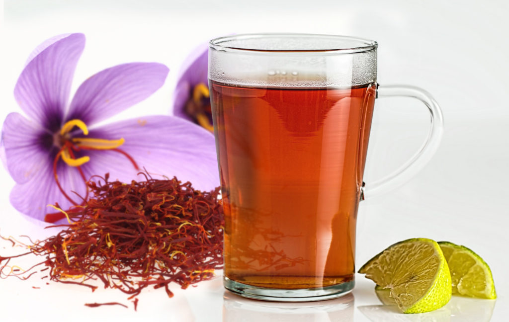 Tisana allo Zafferano, Saffron Infusion, Crocus d'oro, Zafferano di Nepi, Italian Saffron