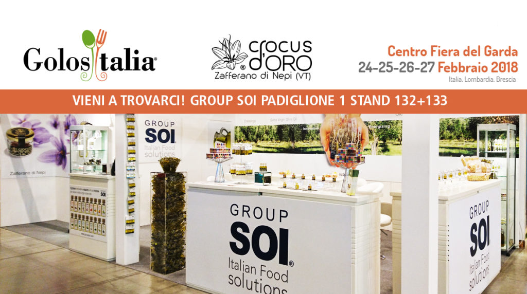 Crocus d'oro a Golositalia 2018