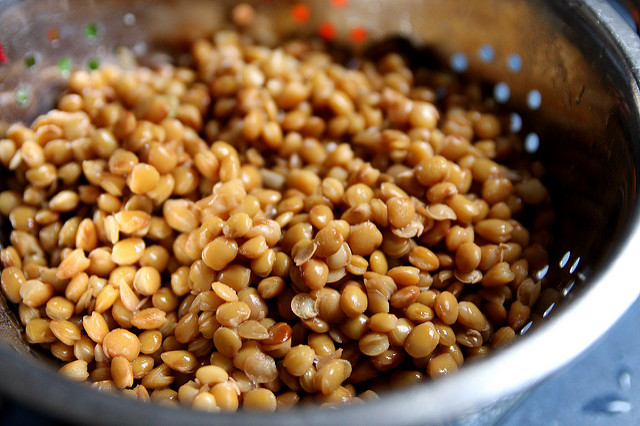 Lentils with pure Saffron threads of Nepi, Lenticchie allo Zafferano di Nepi